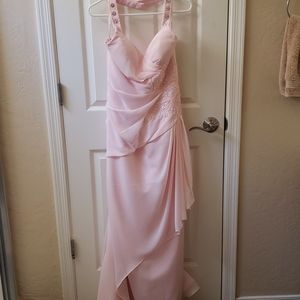 Baby pink "wedding" gown, worn once
